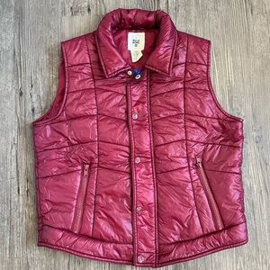 Billabong puffed vest Medium